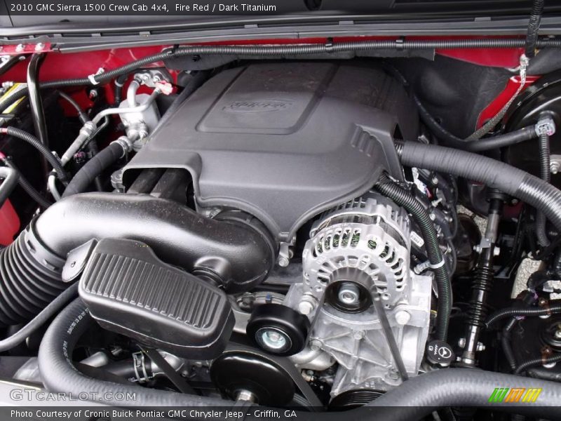 Fire Red / Dark Titanium 2010 GMC Sierra 1500 Crew Cab 4x4