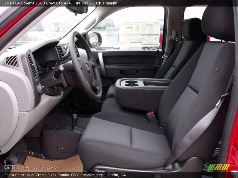Fire Red / Dark Titanium 2010 GMC Sierra 1500 Crew Cab 4x4