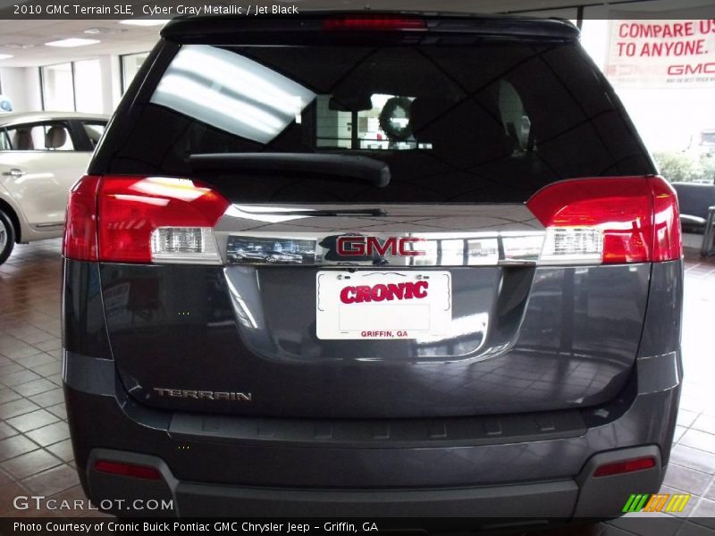 Cyber Gray Metallic / Jet Black 2010 GMC Terrain SLE