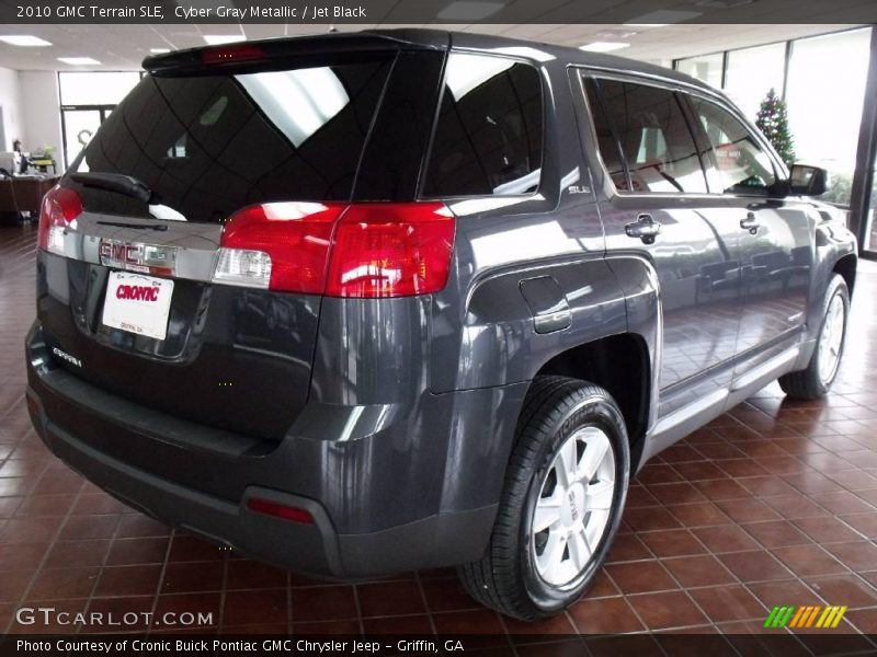 Cyber Gray Metallic / Jet Black 2010 GMC Terrain SLE