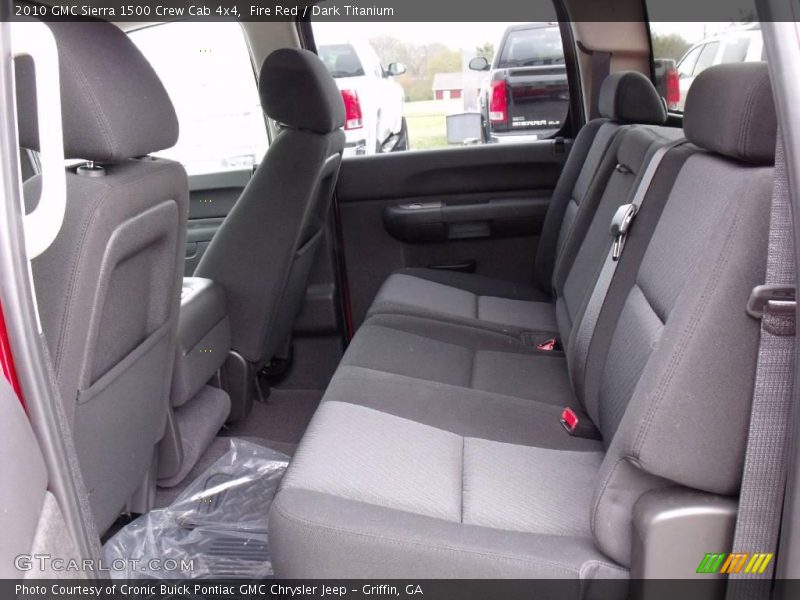 Fire Red / Dark Titanium 2010 GMC Sierra 1500 Crew Cab 4x4
