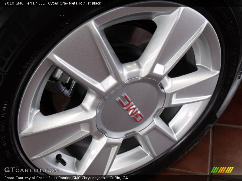 Cyber Gray Metallic / Jet Black 2010 GMC Terrain SLE