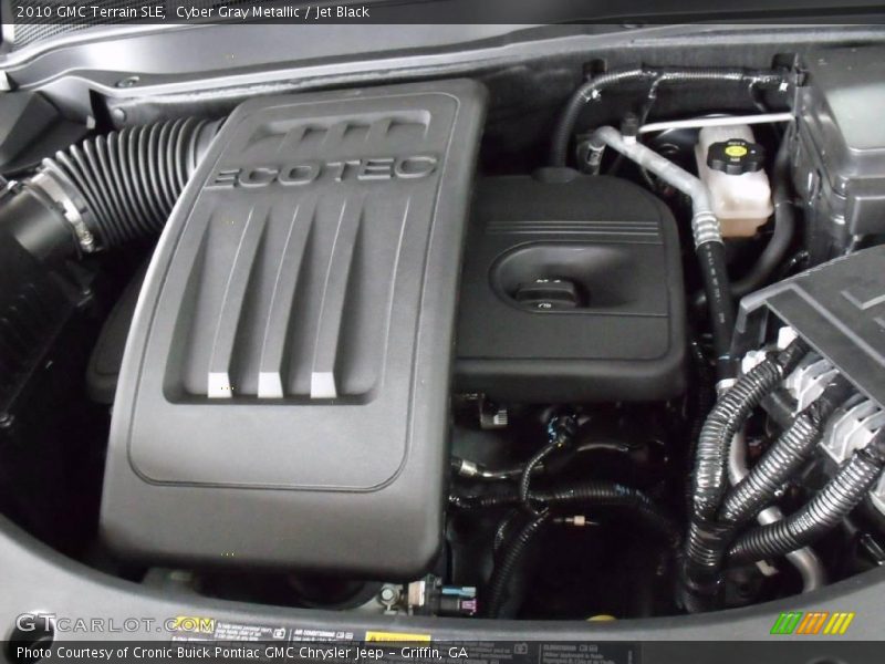 Cyber Gray Metallic / Jet Black 2010 GMC Terrain SLE