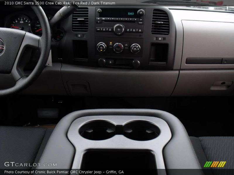 Fire Red / Dark Titanium 2010 GMC Sierra 1500 Crew Cab 4x4
