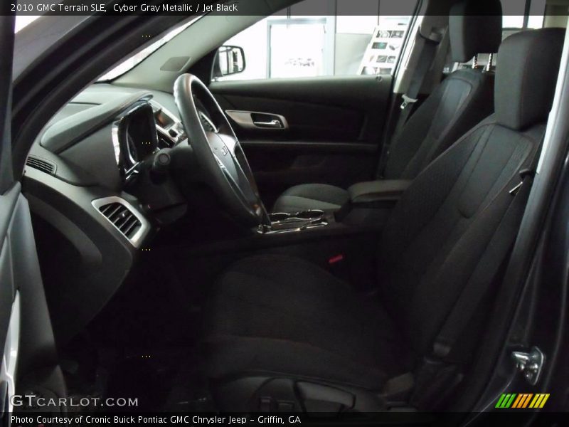 Cyber Gray Metallic / Jet Black 2010 GMC Terrain SLE
