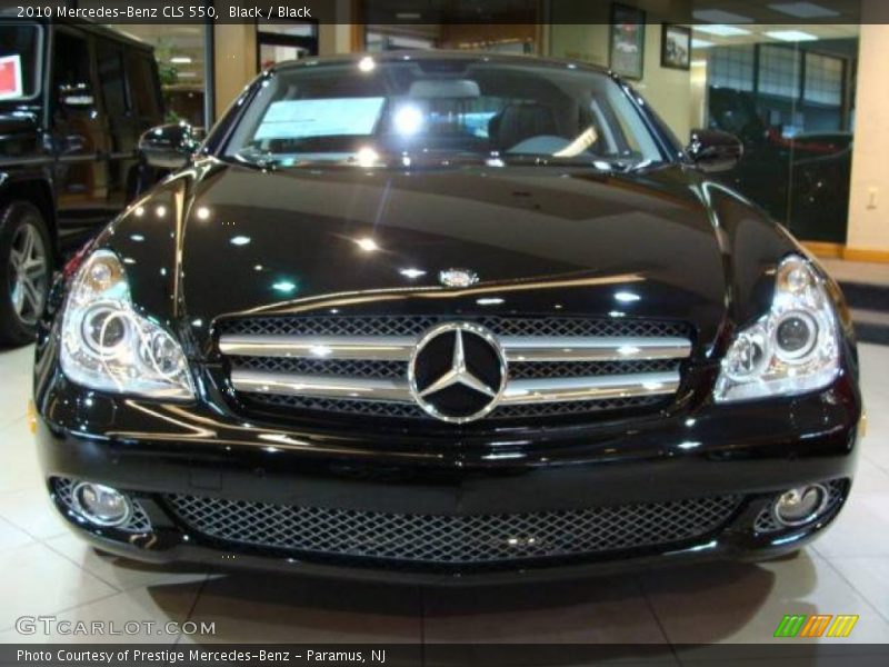 Black / Black 2010 Mercedes-Benz CLS 550