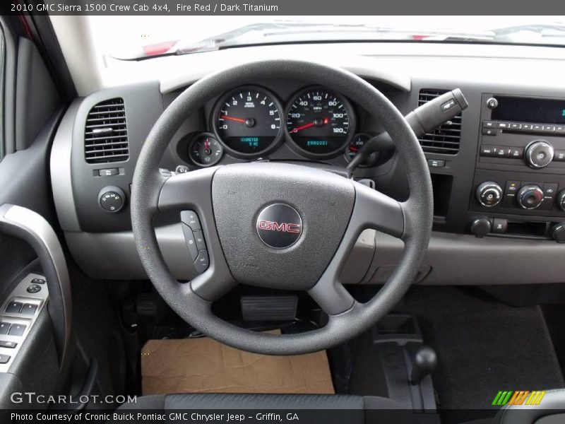 Fire Red / Dark Titanium 2010 GMC Sierra 1500 Crew Cab 4x4