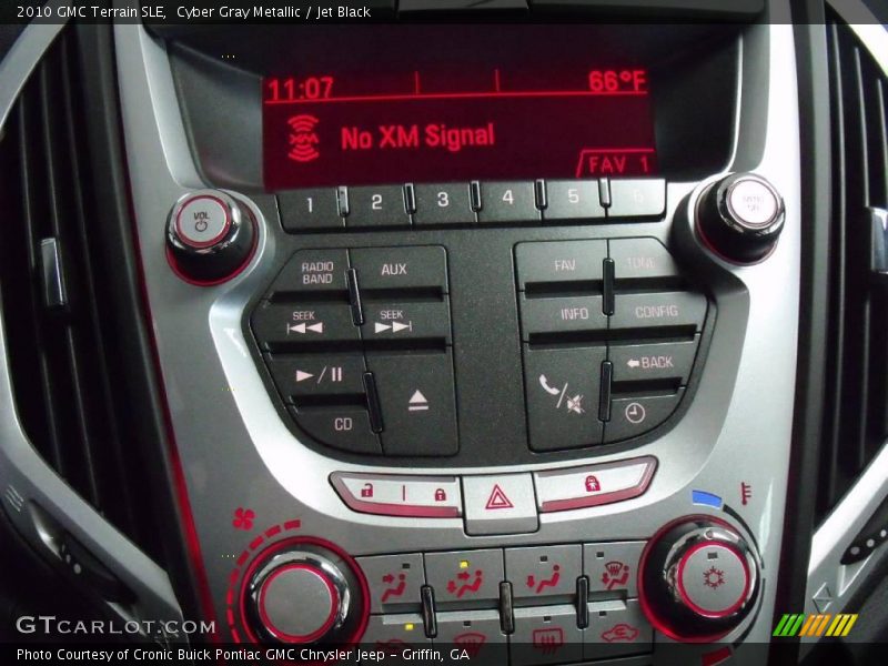 Cyber Gray Metallic / Jet Black 2010 GMC Terrain SLE