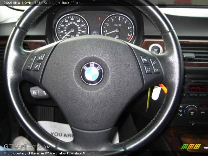 Jet Black / Black 2006 BMW 3 Series 325xi Sedan