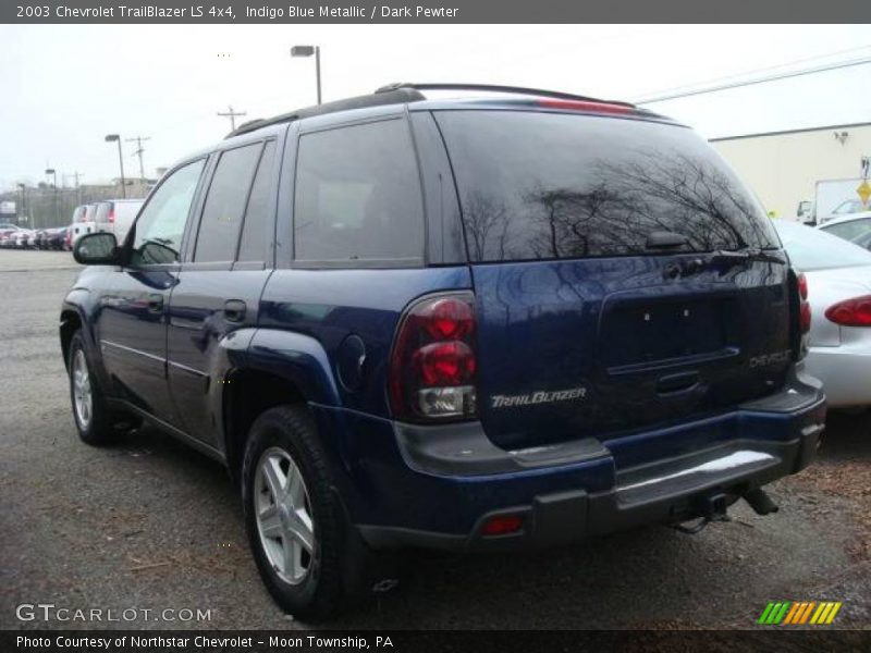 Indigo Blue Metallic / Dark Pewter 2003 Chevrolet TrailBlazer LS 4x4
