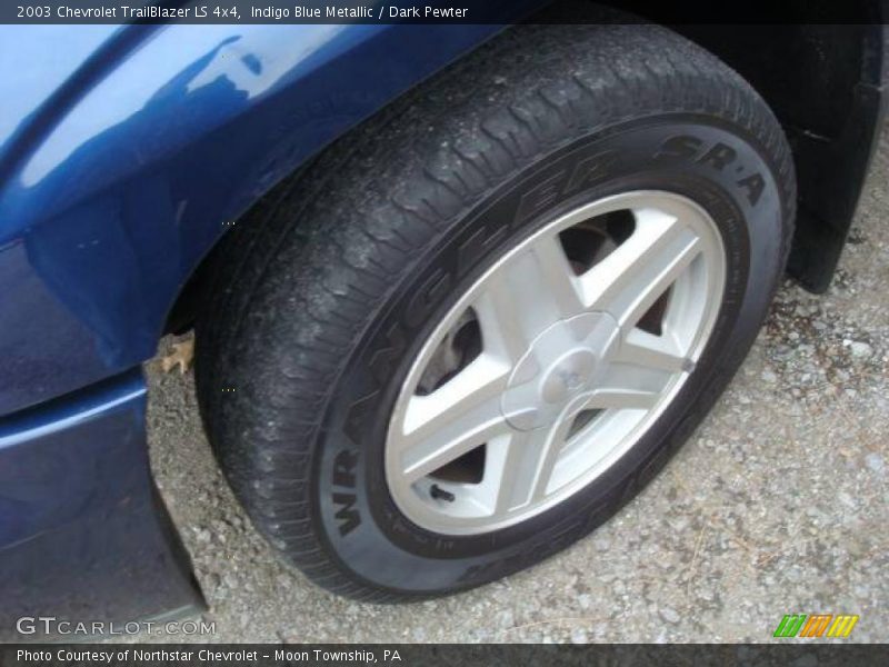 Indigo Blue Metallic / Dark Pewter 2003 Chevrolet TrailBlazer LS 4x4