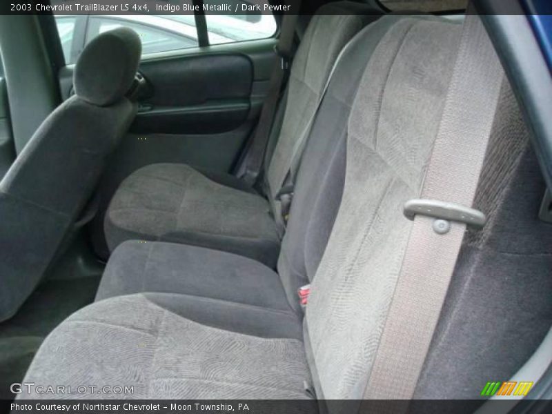 Indigo Blue Metallic / Dark Pewter 2003 Chevrolet TrailBlazer LS 4x4