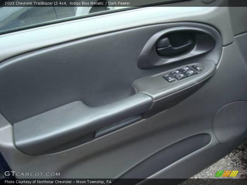 Indigo Blue Metallic / Dark Pewter 2003 Chevrolet TrailBlazer LS 4x4