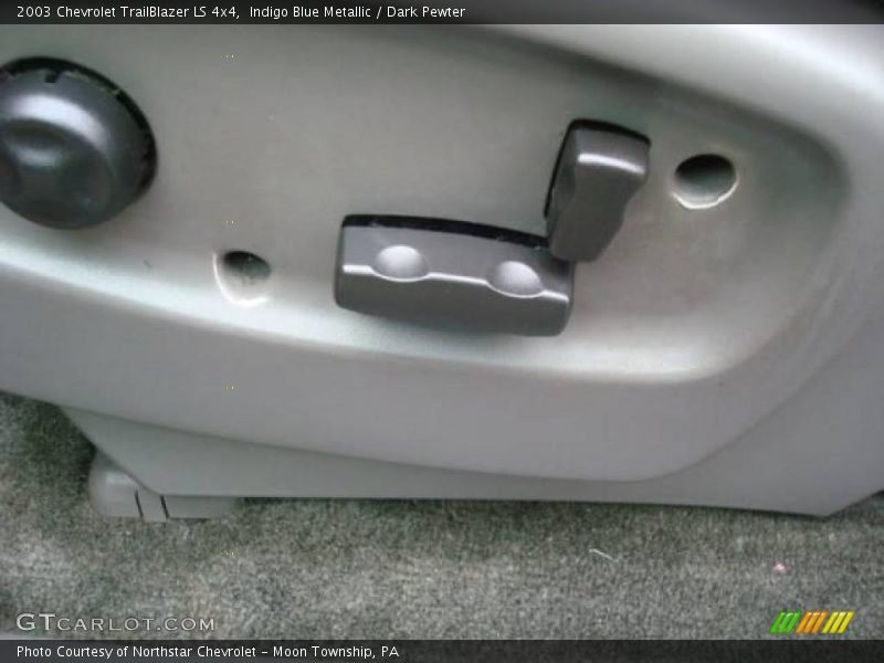 Indigo Blue Metallic / Dark Pewter 2003 Chevrolet TrailBlazer LS 4x4