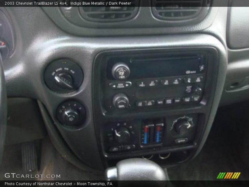 Indigo Blue Metallic / Dark Pewter 2003 Chevrolet TrailBlazer LS 4x4