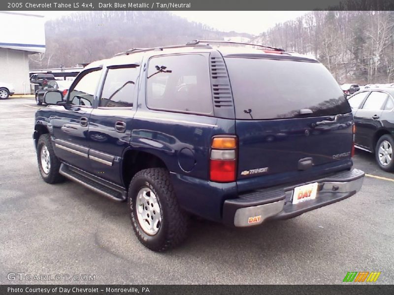 Dark Blue Metallic / Tan/Neutral 2005 Chevrolet Tahoe LS 4x4