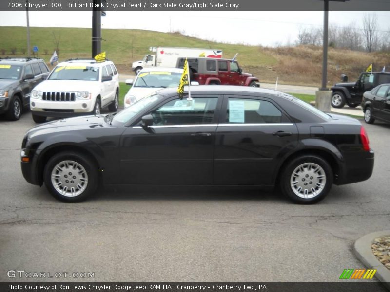 Brilliant Black Crystal Pearl / Dark Slate Gray/Light Slate Gray 2006 Chrysler 300