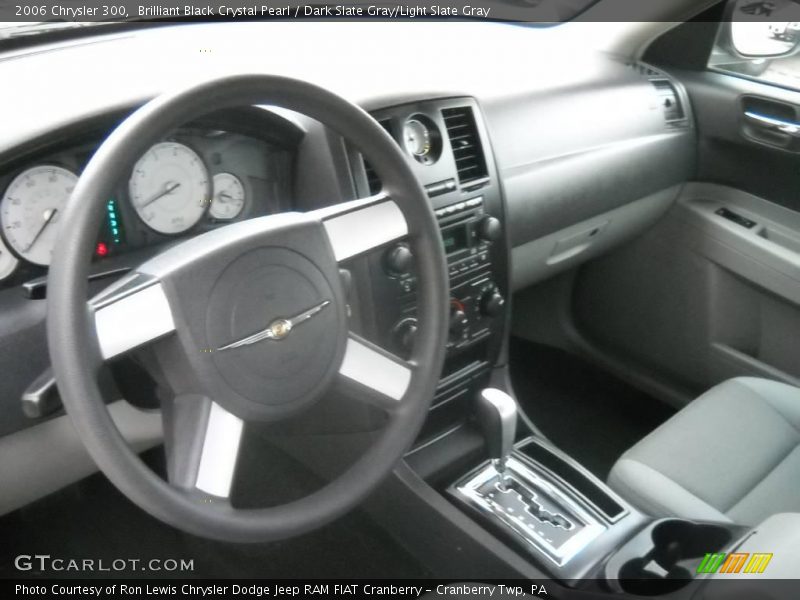 Brilliant Black Crystal Pearl / Dark Slate Gray/Light Slate Gray 2006 Chrysler 300