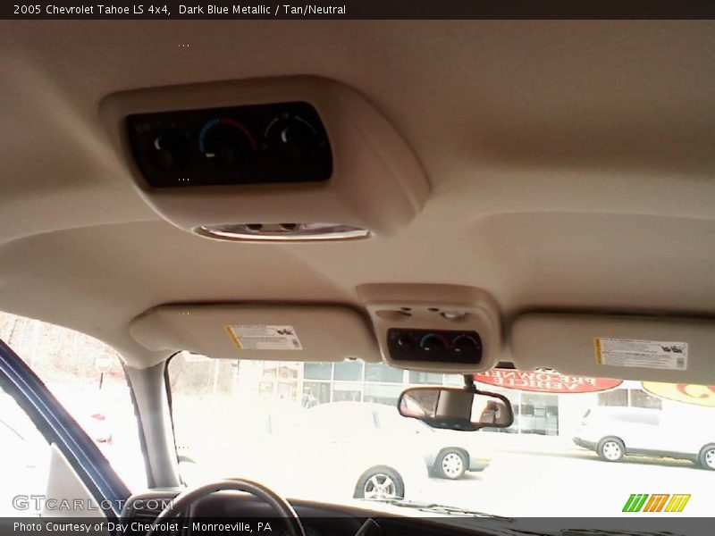 Dark Blue Metallic / Tan/Neutral 2005 Chevrolet Tahoe LS 4x4