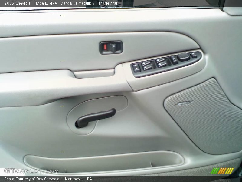 Dark Blue Metallic / Tan/Neutral 2005 Chevrolet Tahoe LS 4x4
