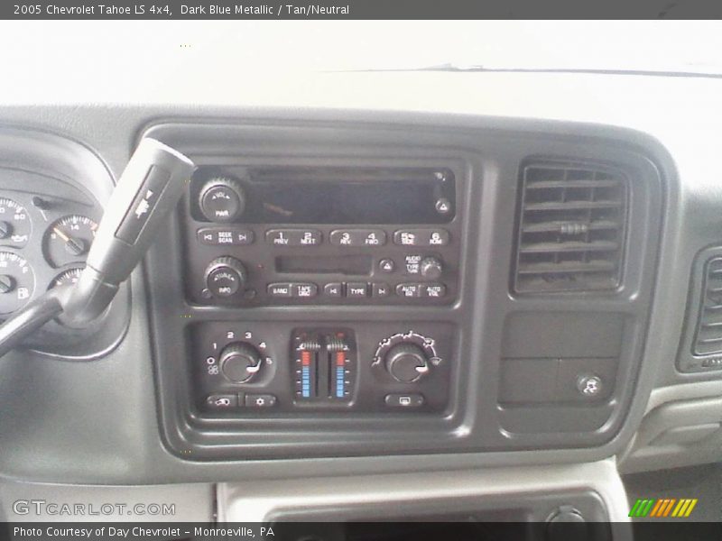 Dark Blue Metallic / Tan/Neutral 2005 Chevrolet Tahoe LS 4x4