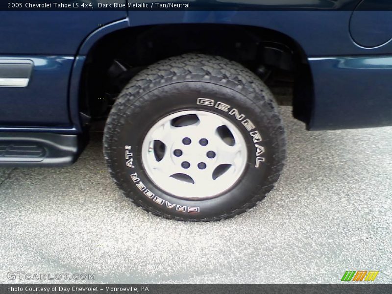 Dark Blue Metallic / Tan/Neutral 2005 Chevrolet Tahoe LS 4x4