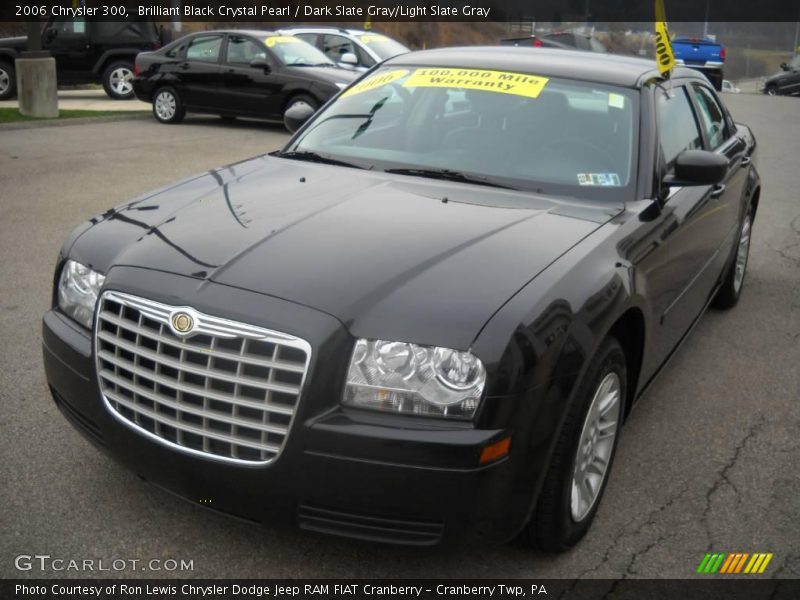 Brilliant Black Crystal Pearl / Dark Slate Gray/Light Slate Gray 2006 Chrysler 300