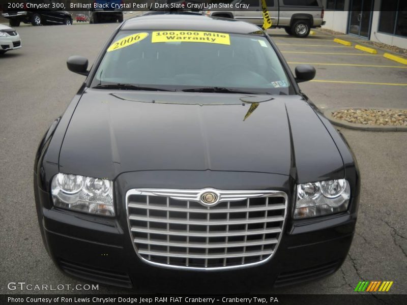 Brilliant Black Crystal Pearl / Dark Slate Gray/Light Slate Gray 2006 Chrysler 300