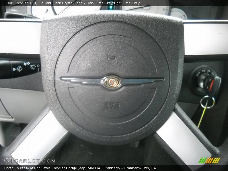 Brilliant Black Crystal Pearl / Dark Slate Gray/Light Slate Gray 2006 Chrysler 300