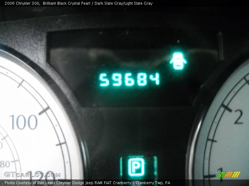 Brilliant Black Crystal Pearl / Dark Slate Gray/Light Slate Gray 2006 Chrysler 300
