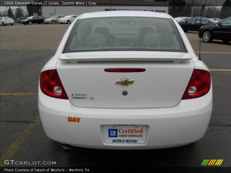 Summit White / Gray 2006 Chevrolet Cobalt LT Sedan