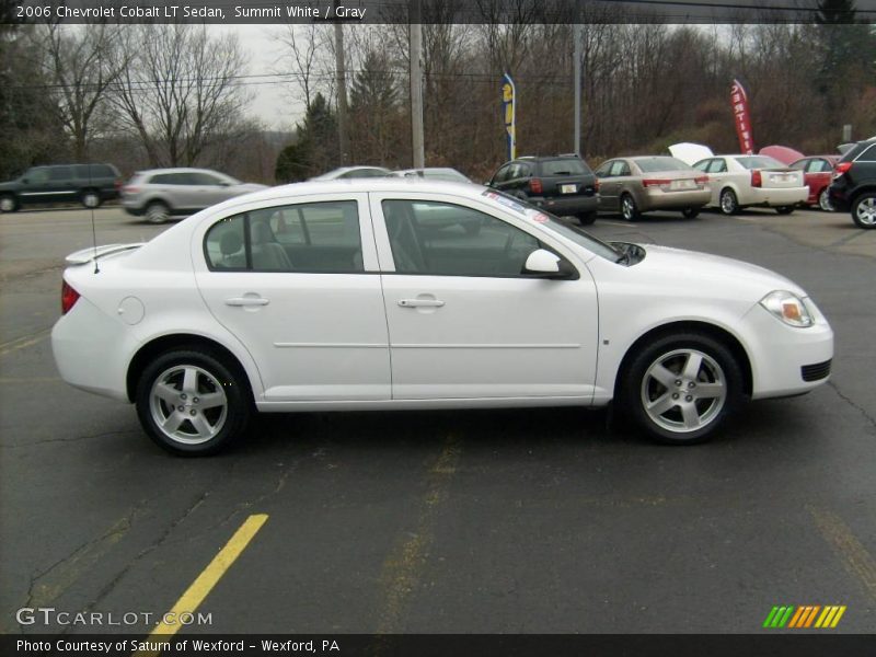 Summit White / Gray 2006 Chevrolet Cobalt LT Sedan