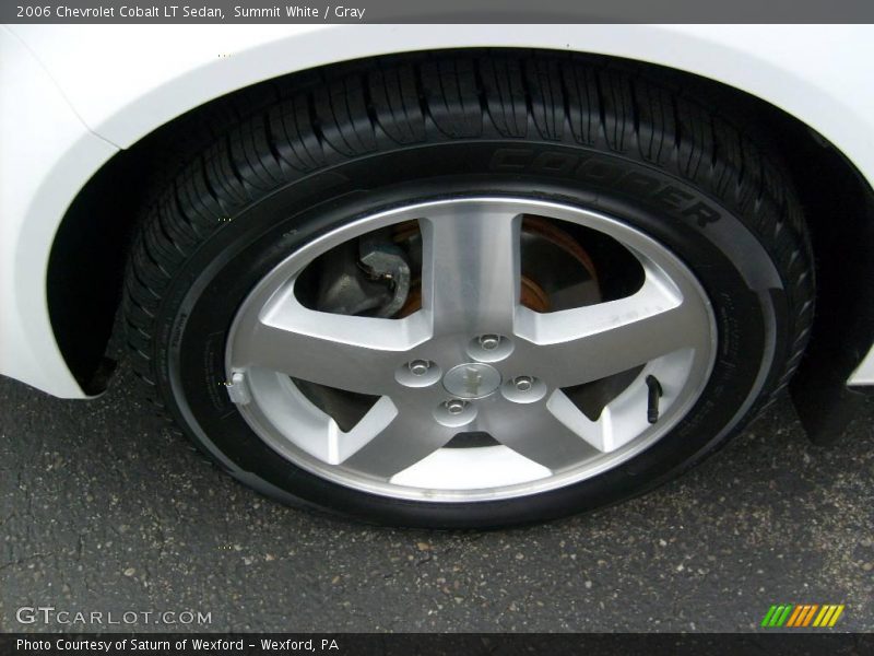Summit White / Gray 2006 Chevrolet Cobalt LT Sedan