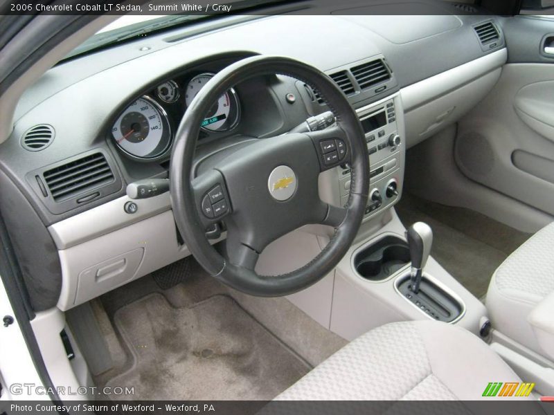 Summit White / Gray 2006 Chevrolet Cobalt LT Sedan