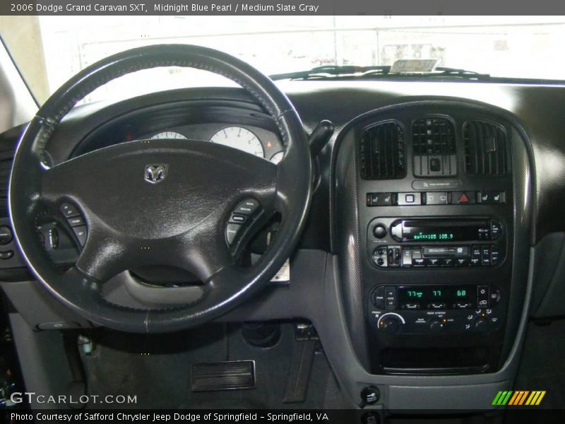 Midnight Blue Pearl / Medium Slate Gray 2006 Dodge Grand Caravan SXT