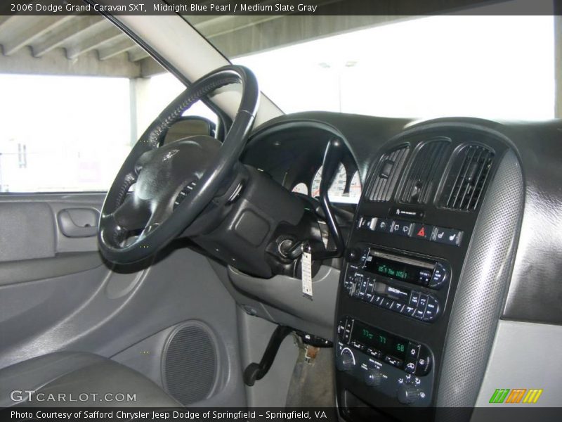 Midnight Blue Pearl / Medium Slate Gray 2006 Dodge Grand Caravan SXT