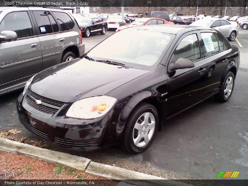 Black / Gray 2006 Chevrolet Cobalt LS Sedan