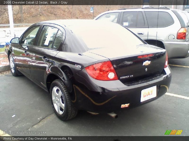 Black / Gray 2006 Chevrolet Cobalt LS Sedan