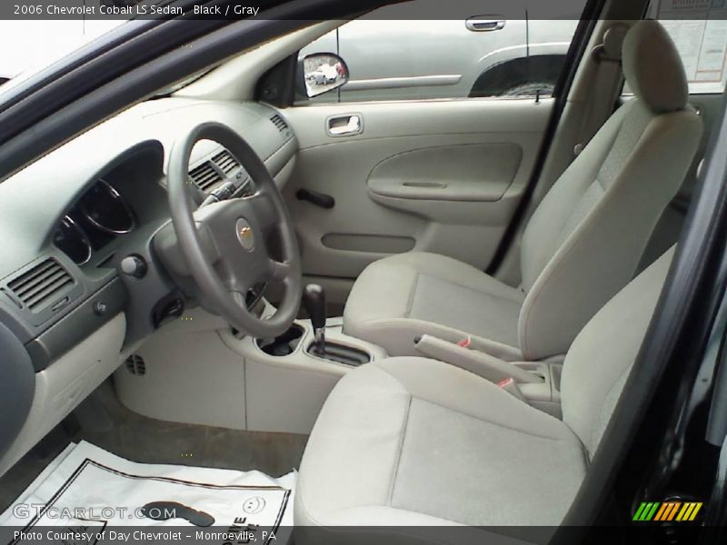 Black / Gray 2006 Chevrolet Cobalt LS Sedan