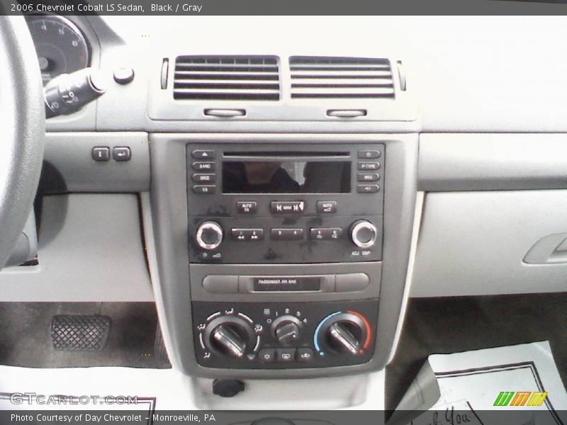 Black / Gray 2006 Chevrolet Cobalt LS Sedan