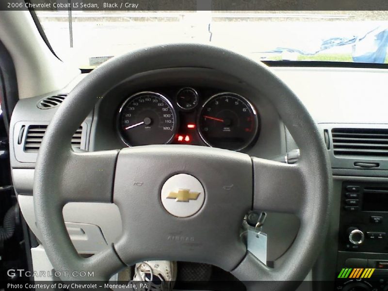 Black / Gray 2006 Chevrolet Cobalt LS Sedan