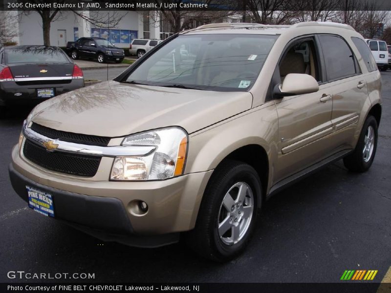 Sandstone Metallic / Light Cashmere 2006 Chevrolet Equinox LT AWD