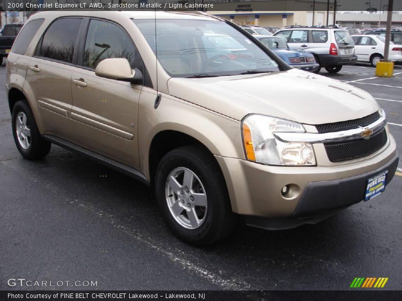 Sandstone Metallic / Light Cashmere 2006 Chevrolet Equinox LT AWD