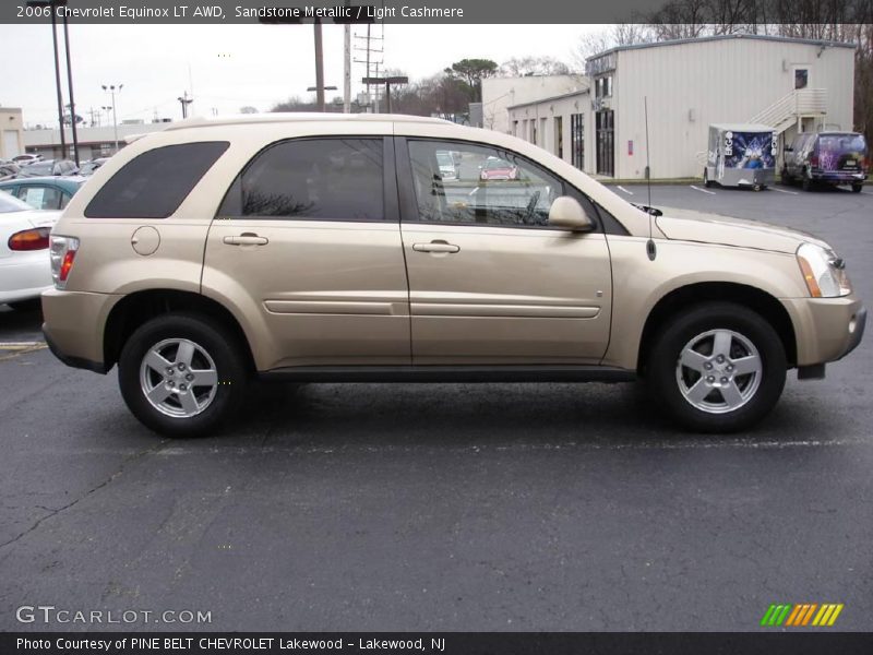 Sandstone Metallic / Light Cashmere 2006 Chevrolet Equinox LT AWD