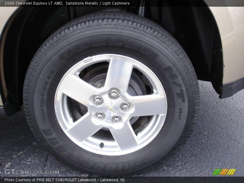 Sandstone Metallic / Light Cashmere 2006 Chevrolet Equinox LT AWD