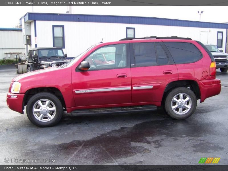 Magnetic Red Metallic / Dark Pewter 2004 GMC Envoy SLT 4x4
