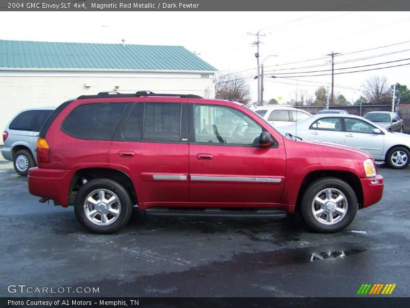 Magnetic Red Metallic / Dark Pewter 2004 GMC Envoy SLT 4x4