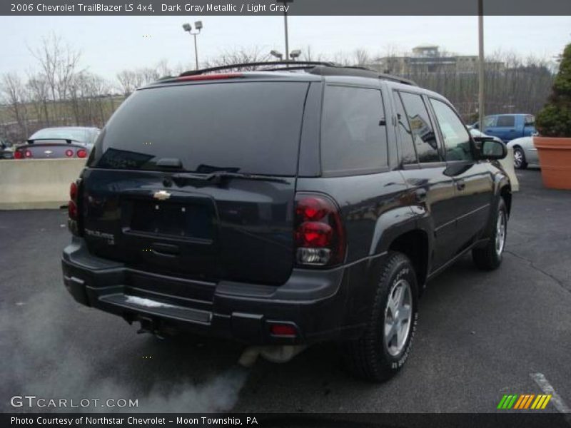 Dark Gray Metallic / Light Gray 2006 Chevrolet TrailBlazer LS 4x4
