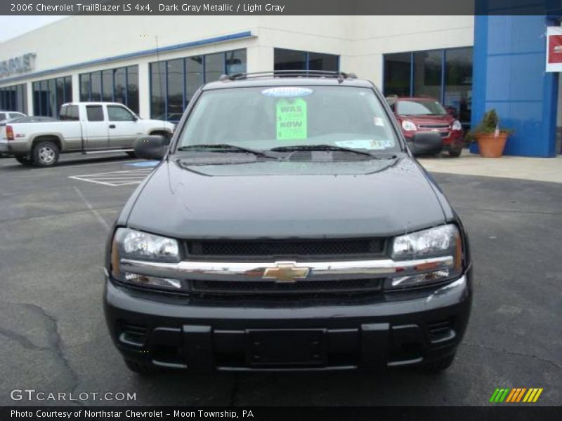 Dark Gray Metallic / Light Gray 2006 Chevrolet TrailBlazer LS 4x4