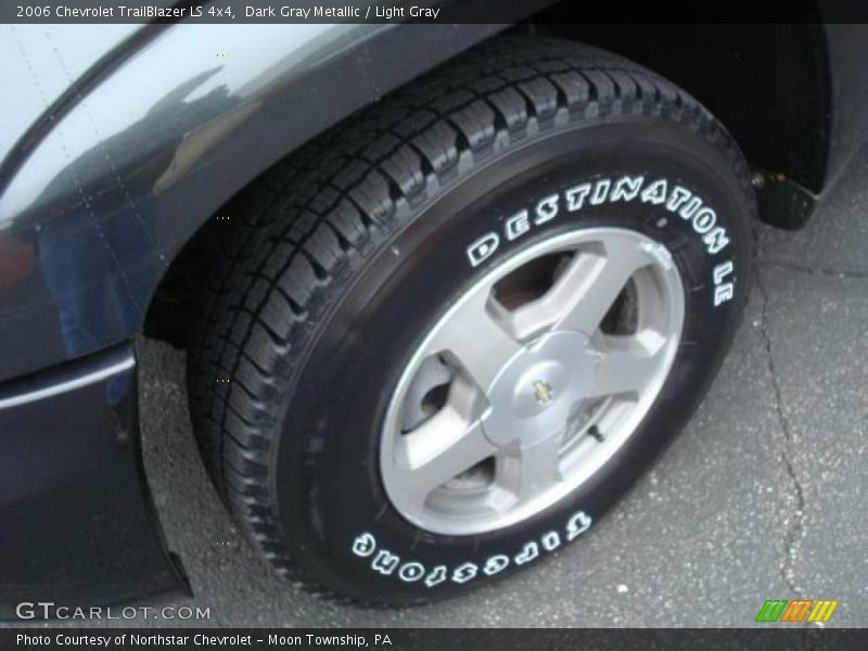 Dark Gray Metallic / Light Gray 2006 Chevrolet TrailBlazer LS 4x4